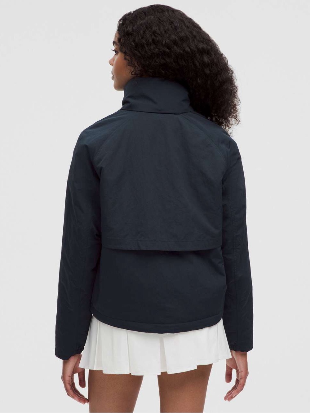 Lululemon Black Hooded Ventilated Full-Zip Running Jacket